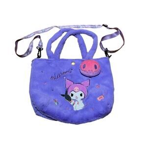 My Melody Kuromi purple 15” tall Bag